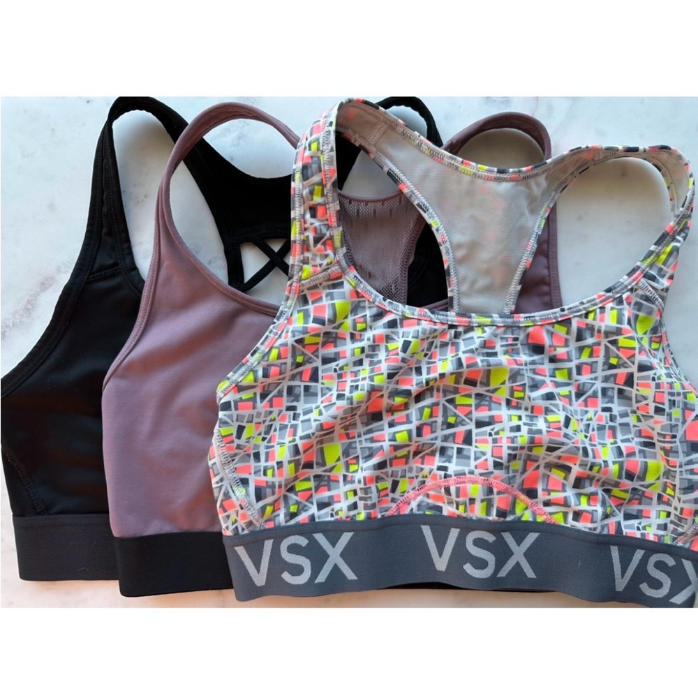 Lot of Victoria’s Secret Sports Bras sz Medium